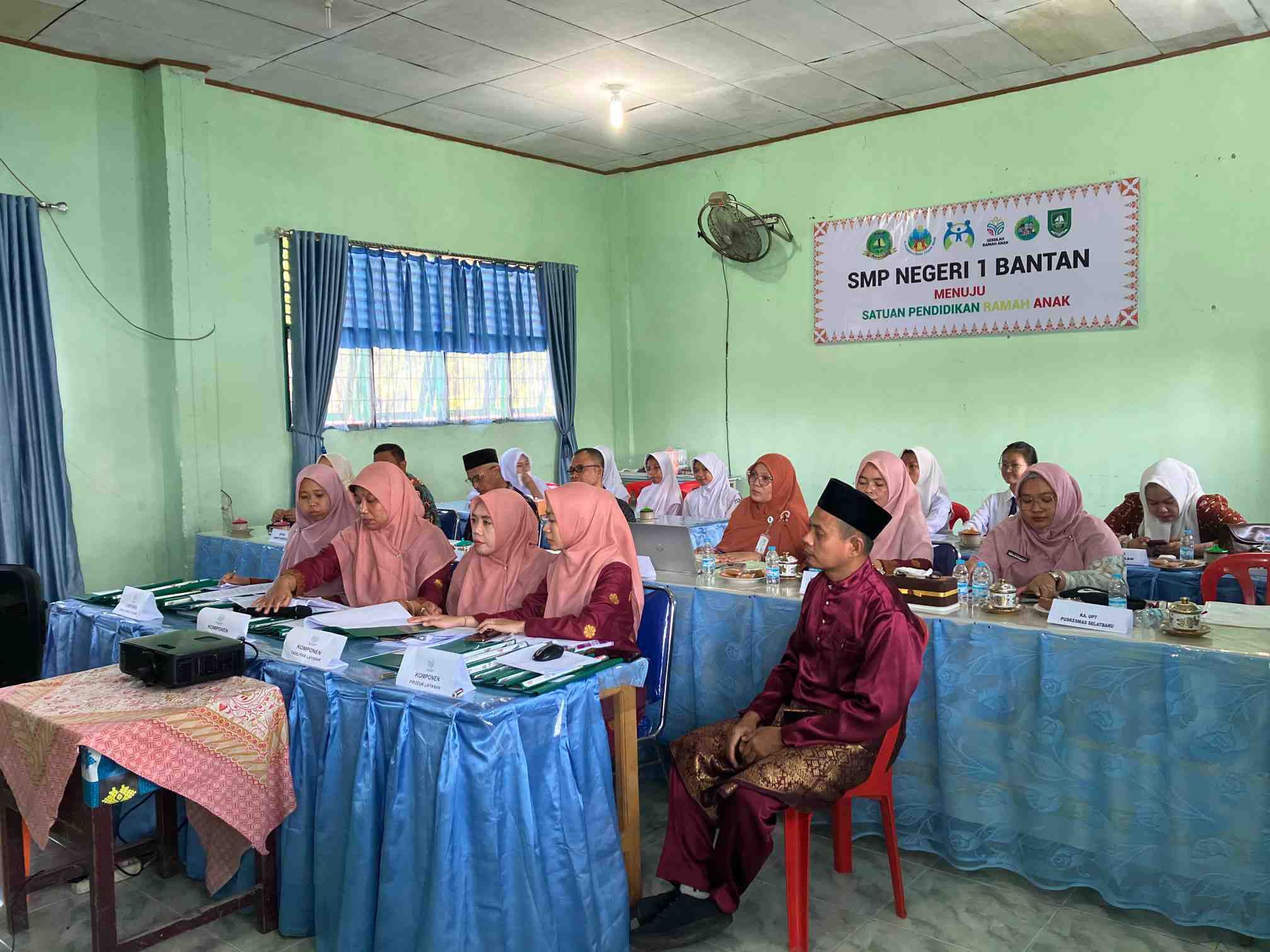Pertama di Riau, SMP Negeri 1 Bantan Jadi Sekolah Ramah Anak