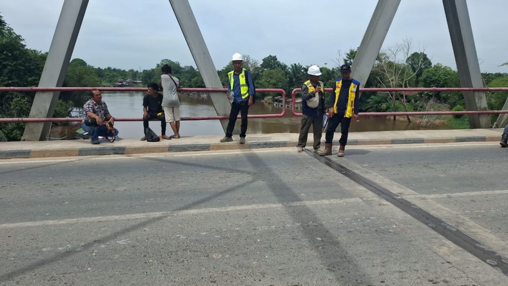BPJN Riau Pastikan Jembatan Siak II Tetap Aman dan Tak Ada Kerusakan Signifikan 