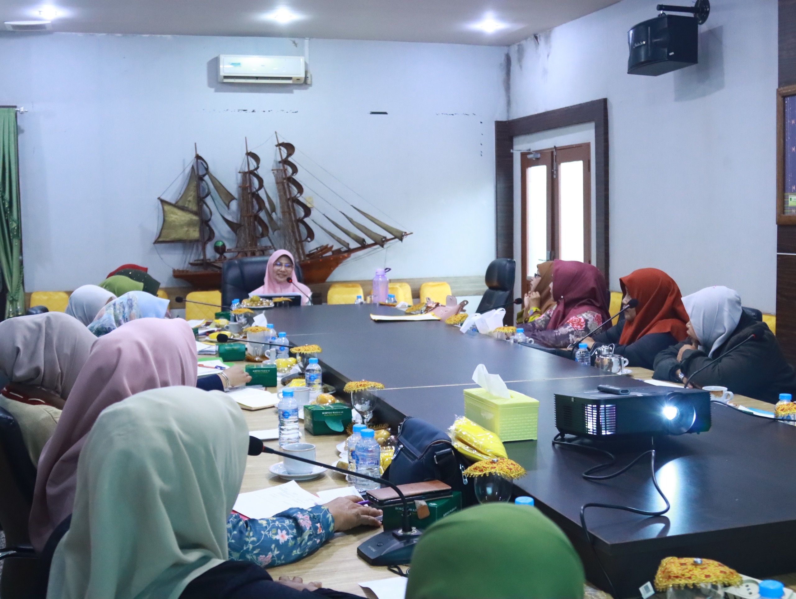 Perkuat Arah Program, Ketua GOW Inhil Pimpin Rapat Perencanaan 2025–2030