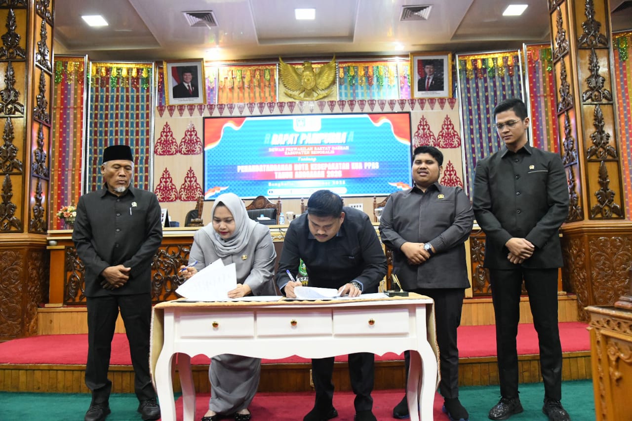KUA-PPAS 2026 Kabupaten Bengkalis Resmi Disepakati, Proyeksi Belanja Capai Rp 2,89 Triliun