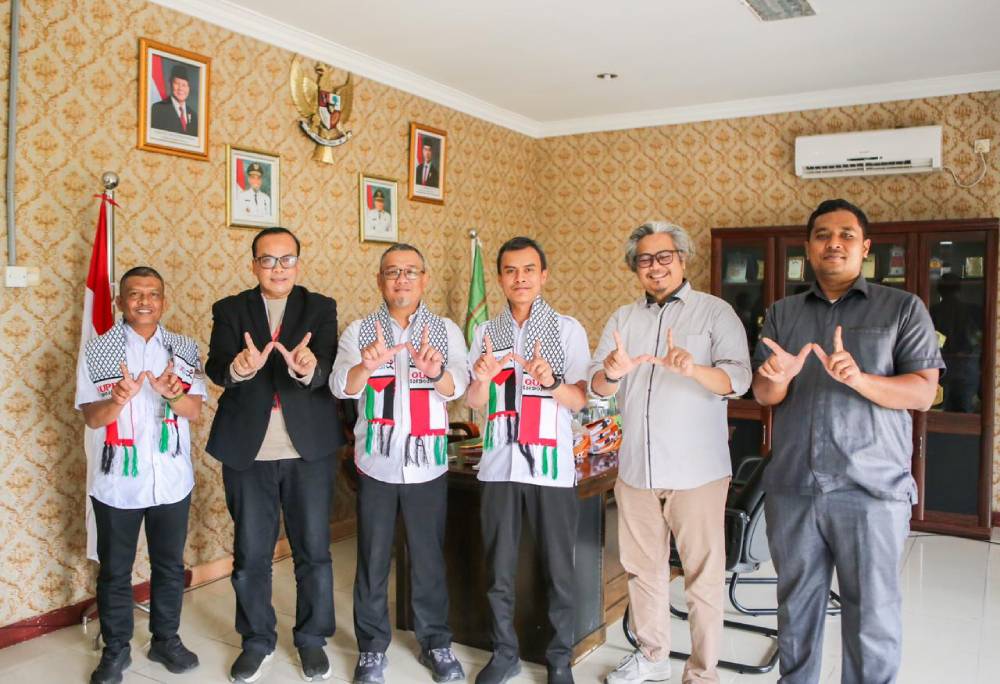 Sekdako Dumai Terima Audiensi QUPRO, Bahas Konser Amal dan Aksi Bela Palestina