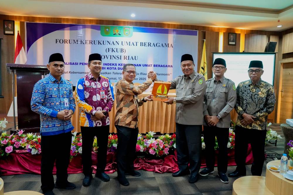 Pemko Dumai Dukung Penguatan Indeks Kerukunan Umat Beragama