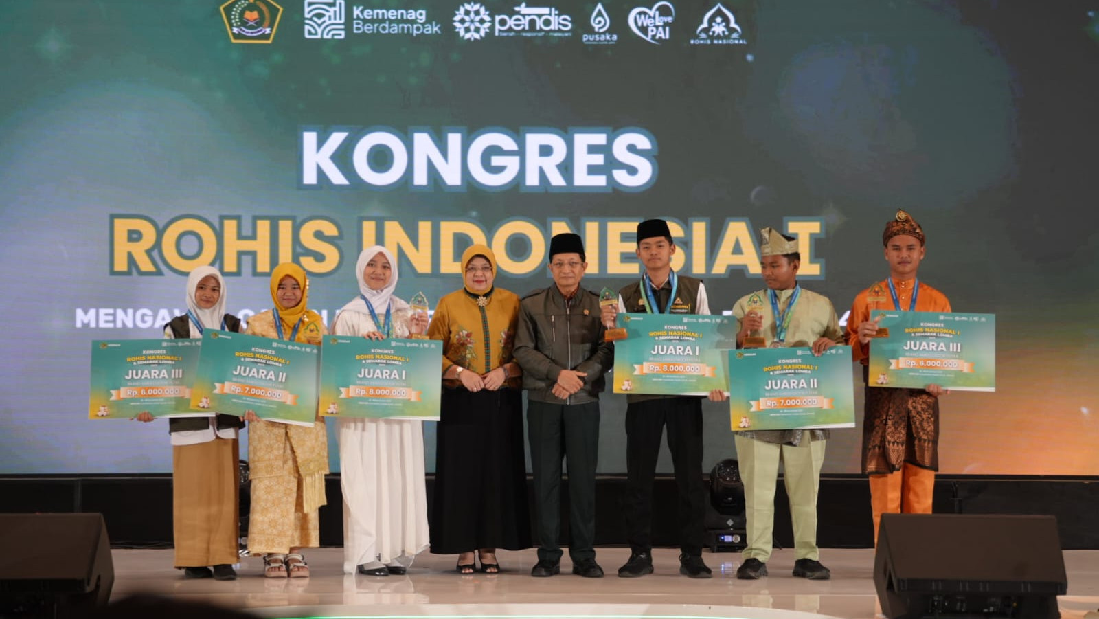 Ada dari SMAN 1 Pangkalan Kerinci, Ini Daftar Pemenang Lomba Semarak Kongres Rohis Indonesia 2025