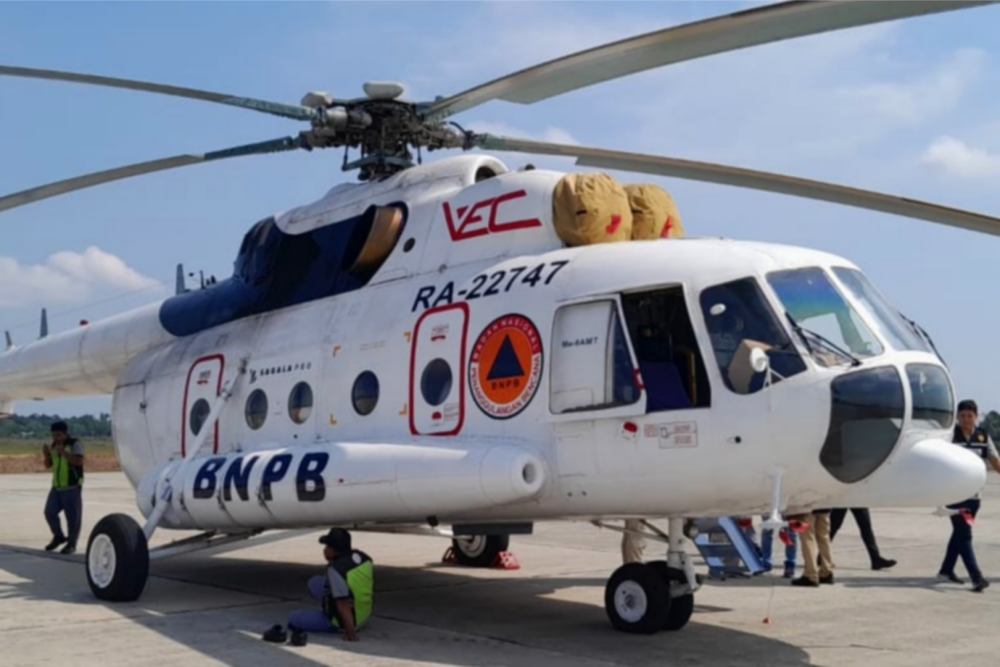 BPBD Riau Kehilangan Seluruh Armada Helikopter Karhutla, Pemadaman Kini Mengandalkan Tim Darat