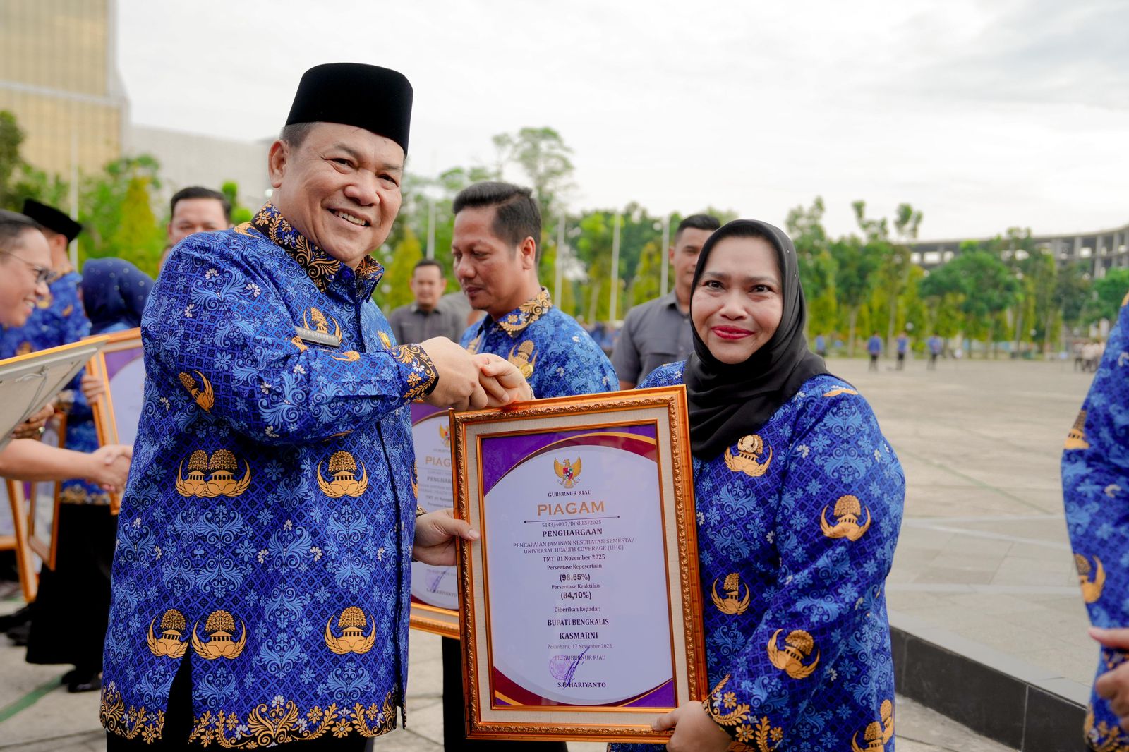 Bengkalis Raih Dua Penghargaan Nasional Bidang Kesehatan