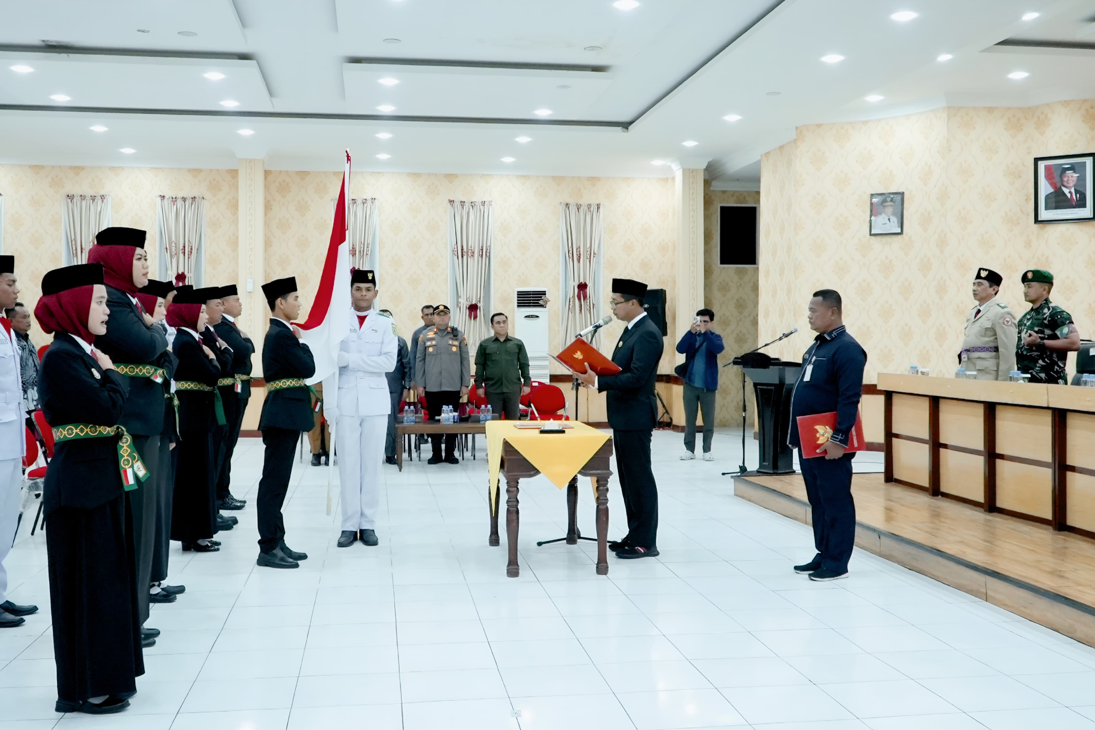 Pertama di Riau, Duta Pancasila Rohil 2025–2029 Resmi Dilantik