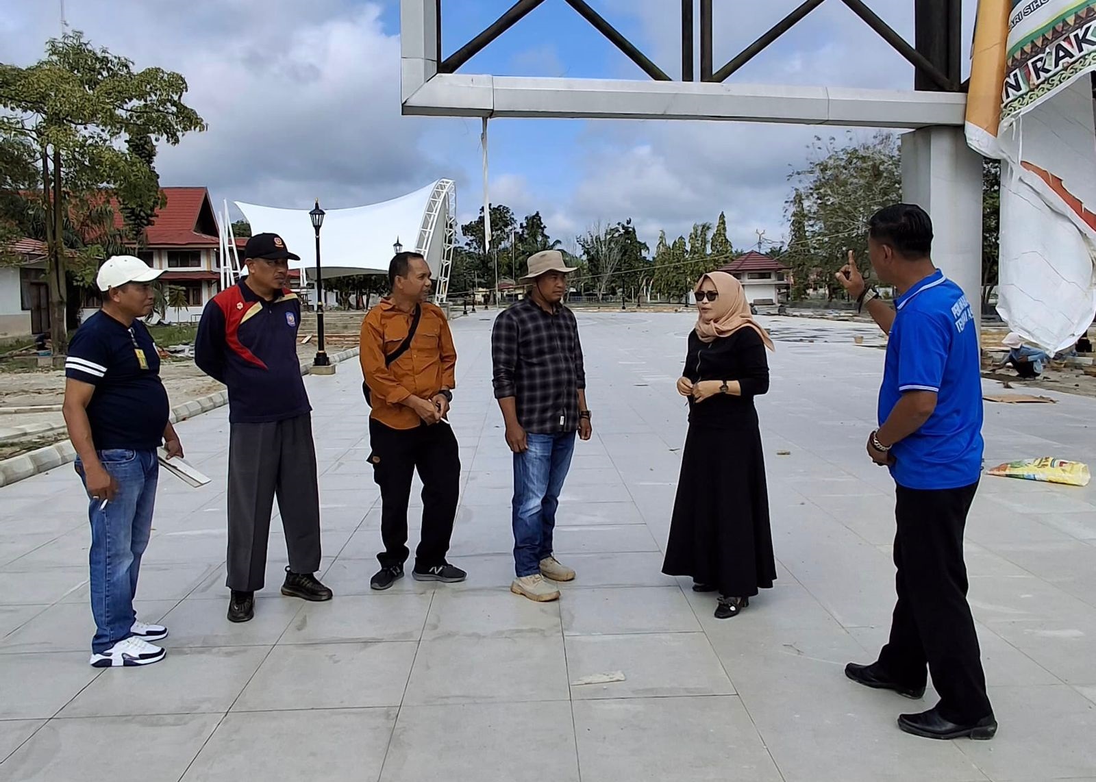 Camat Sabak Auh Genjot PAD, Taman RTH Disiapkan Jadi Sentra UMKM Baru