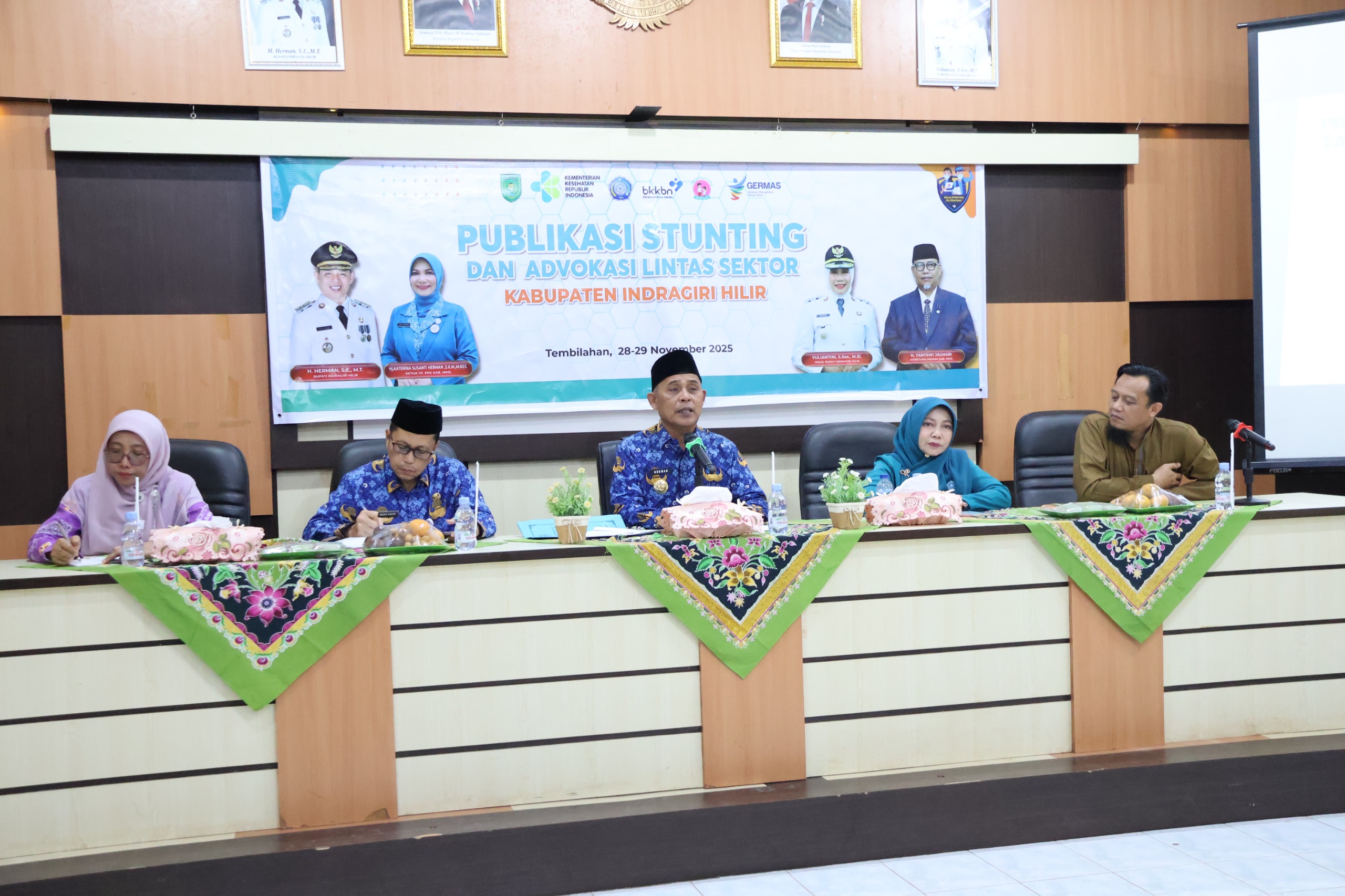 Angka Stunting Tertinggi di Riau, Bupati Inhil Herman Ajak Semua Stakeholder Perkuat Kerja Sama