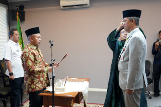 Gubri Abdul Wahid Lantik M Job Kurniawan sebagai Pj Sekda Provinsi Riau