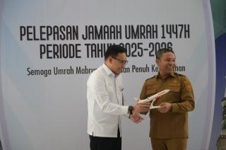 Upaya Gubri Wahid Berbuah Hasil, Penerbangan Langsung Umrah Pekanbaru - Jeddah Resmi Dimulai