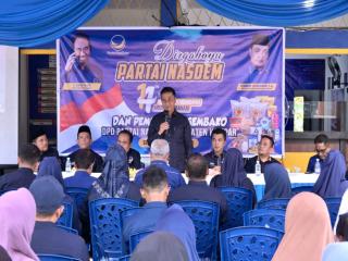 Bupati Kampar Hadiri Peringatan HUT ke-14 Partai NasDem