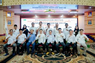 Rapanis Resmi Pimpin PMI Rokan Hilir Sisa Periode 2022-2027
