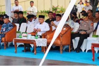 Ketua DPRD Riau Hadiri Apel Operasi Zebra Lancang Kuning 2025