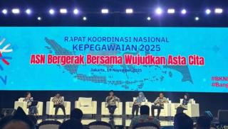 Wakil Bupati Meranti Dorong Profesionalisme ASN di Rakornas BKN, Wujudkan Asta Cita
