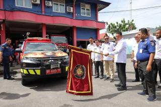 Wawako Pekanbaru Resmi Luncurkan Sosialisasi Nomor Pengaduan Damkar untuk Percepatan Respons Kebakar