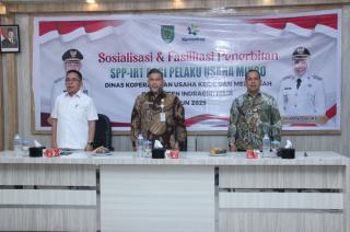 Bupati Inhil Dorong Legalitas Pangan UMKM Lewat Sosialisasi SPP-IRT di Tembilahan