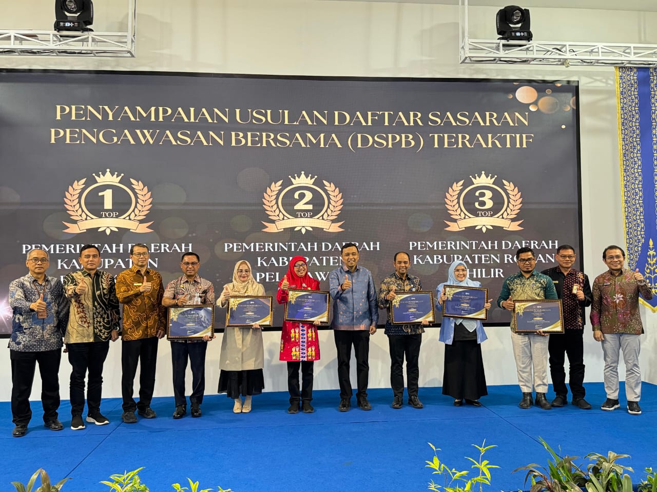 Pemkab Rohil Raih Empat Penghargaan PKS Tripartit, Bukti Sinergi Fiskal yang Kuat dan Inovatif