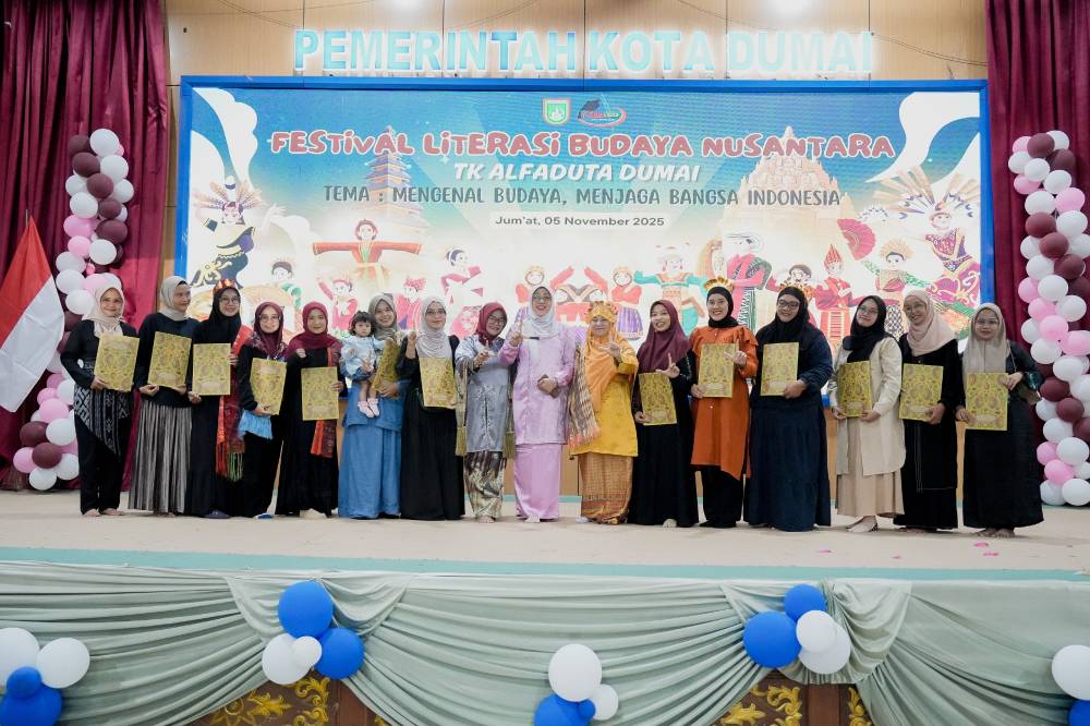 Festival Budaya Literasi Nusantara, TK Alfaduta Dorong Anak Usia Dini Memahami Budaya dan Literasi