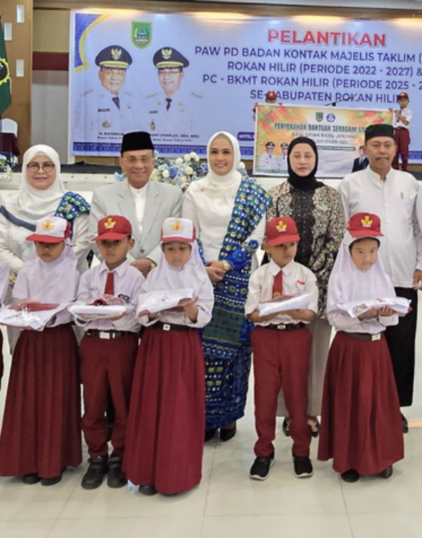 Anggota DPR RI Dr Karmila Sari Dikukuhkan Ketua BKMT Rohil