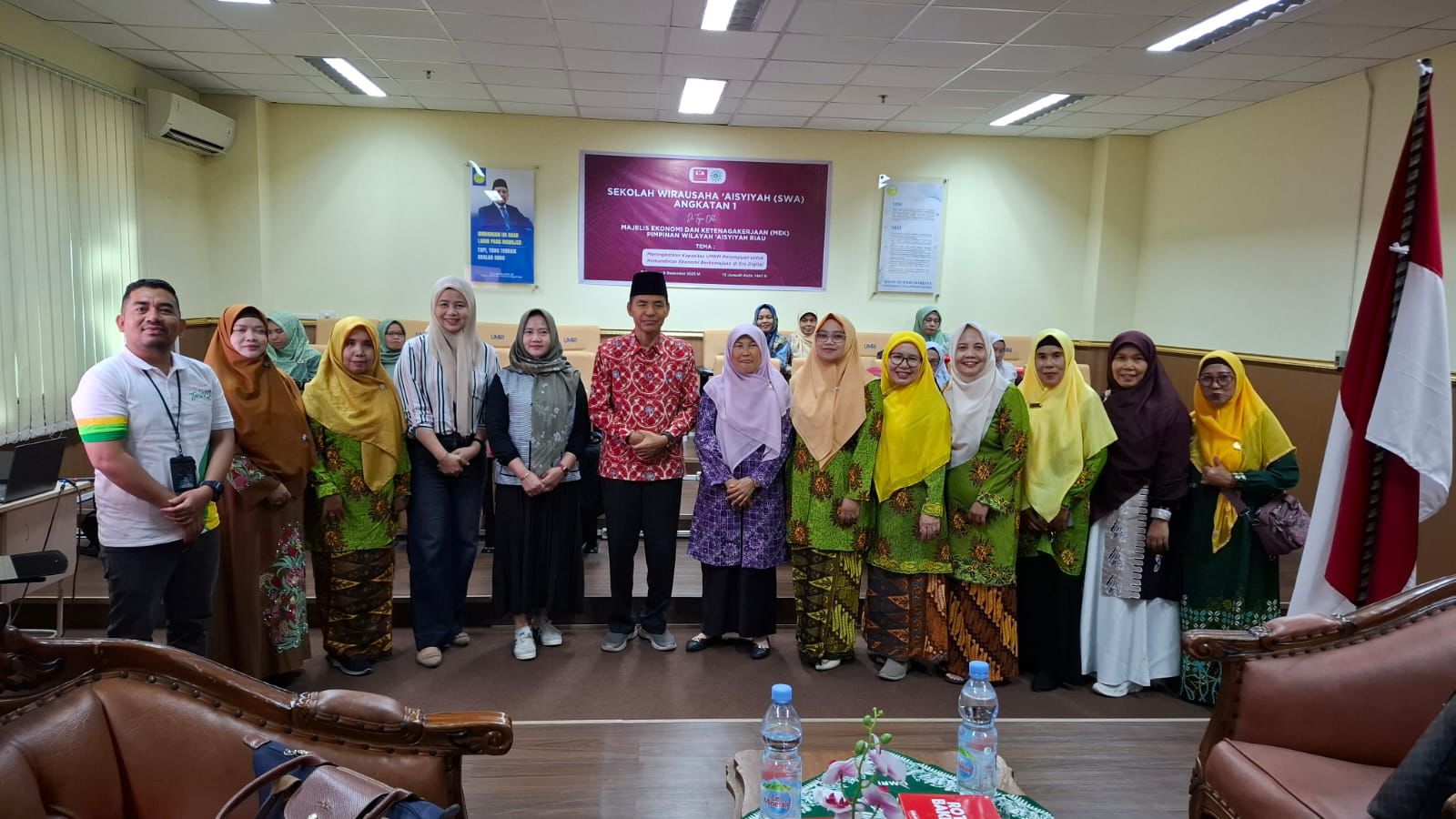 Dorong Kemandirian Ekonomi Perempuan, PW ‘Aisyiyah Riau Resmi Buka Sekolah Wirausaha Sebulan Penuh
