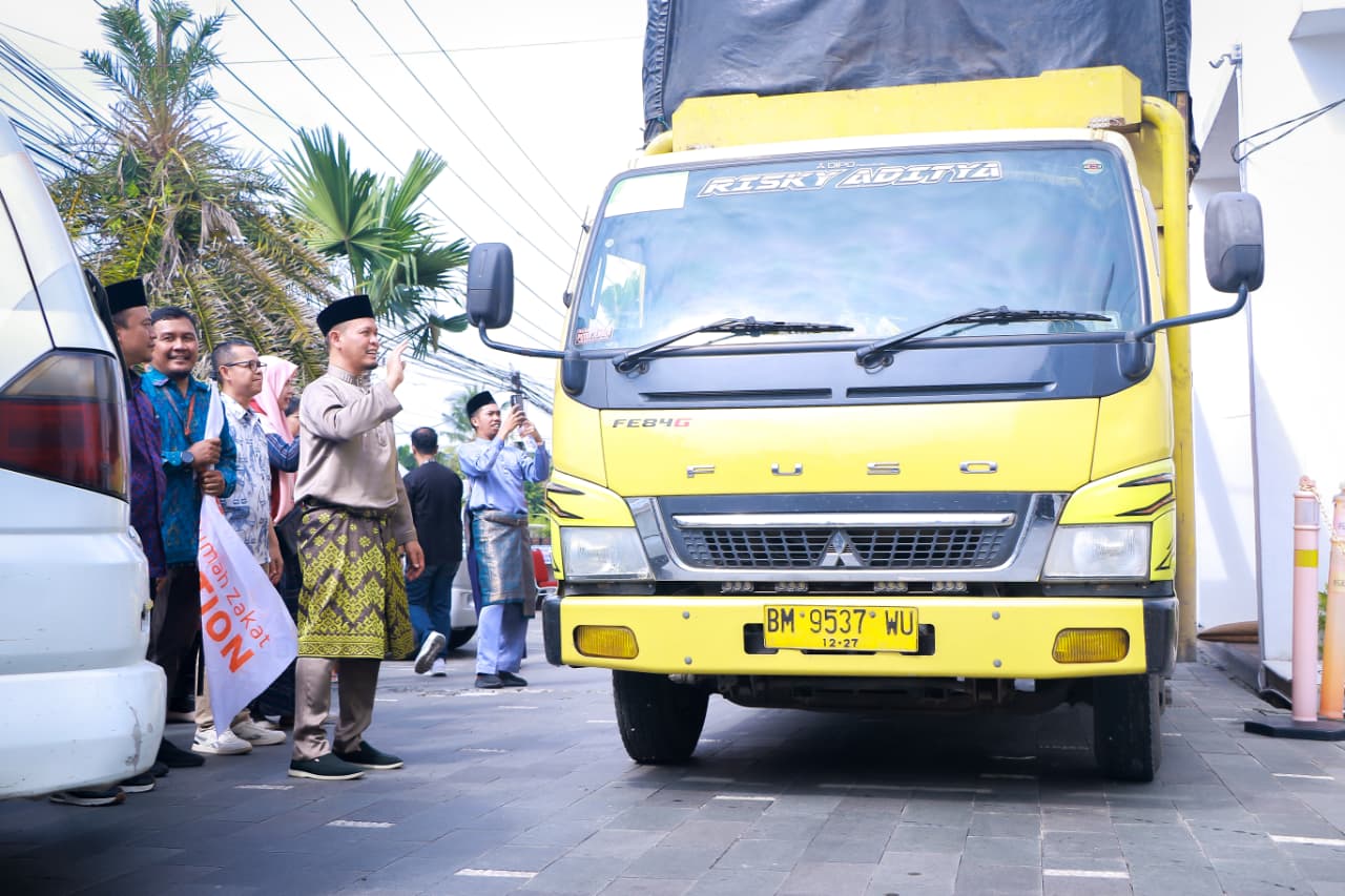 Pemko Pekanbaru dan Rumah Zakat Riau Kirim Bantuan Kemanusiaan ke Tiga Provinsi Terdampak Bencana
