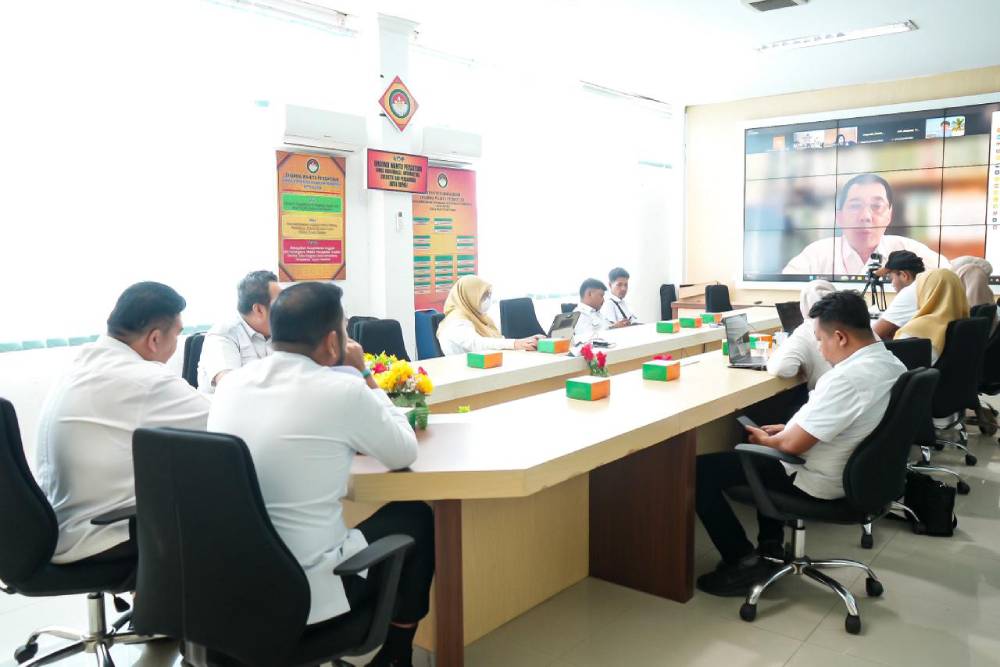 Kota Dumai Validasi Kajian Lingkungan Hidup dan RDTR Secara Virtual