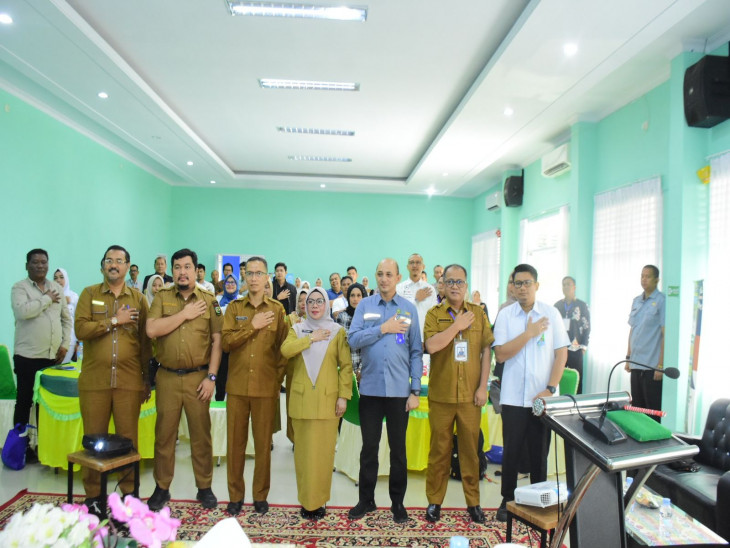 Wabup Kampar Resmi Buka Sosialisasi Perizinan Berbasis Risiko dan Inovasi LAPAK OCU