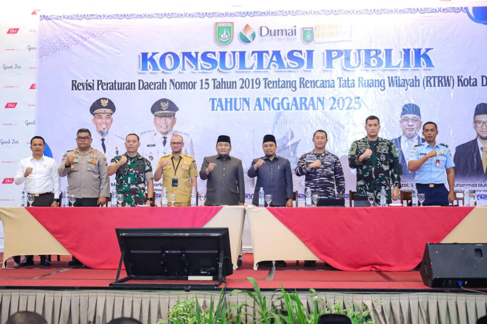 Dispertaru Dumai Gelar Konsultasi Publik II Revisi RTRW