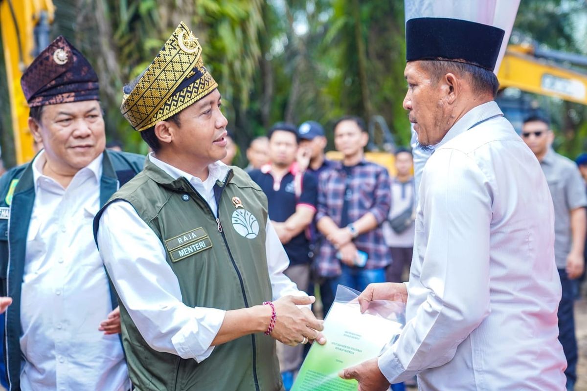 228 Keluarga Direlokasi dari Taman Nasional Tesso Nilo ke Lahan Perhutanan Sosial