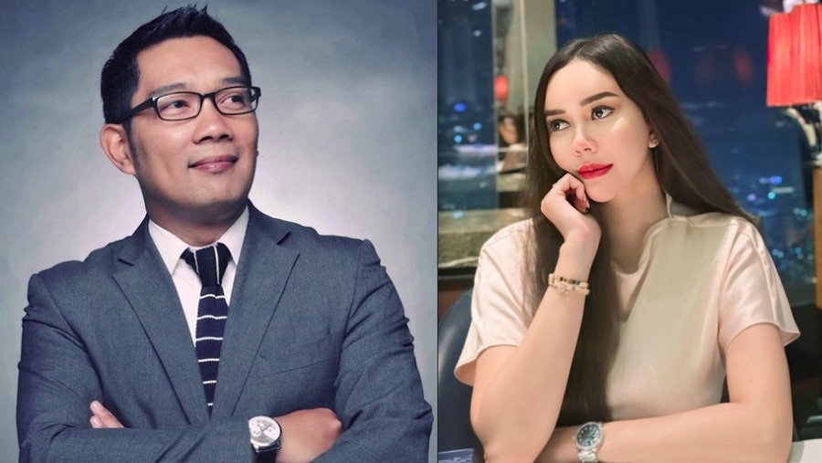 Kembali Disorot, Ini Momen Lama Ridwan Kamil Beri Hadiah Lukisan Religius untuk Aura Kasih