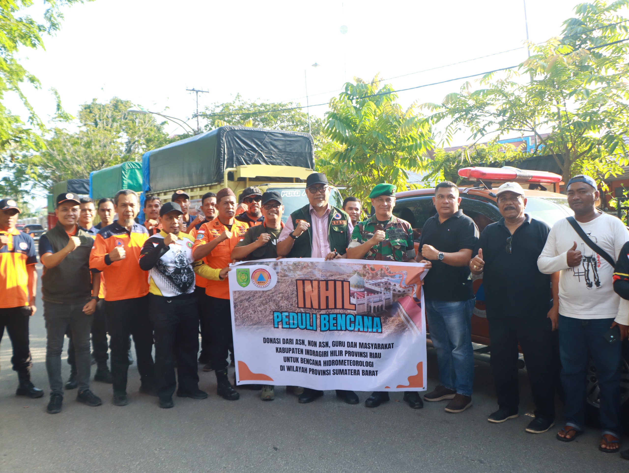 Pemkab Inhil Kirim Bantuan Kemanusiaan untuk Korban Bencana di Aceh, Sumut, dan Sumbar