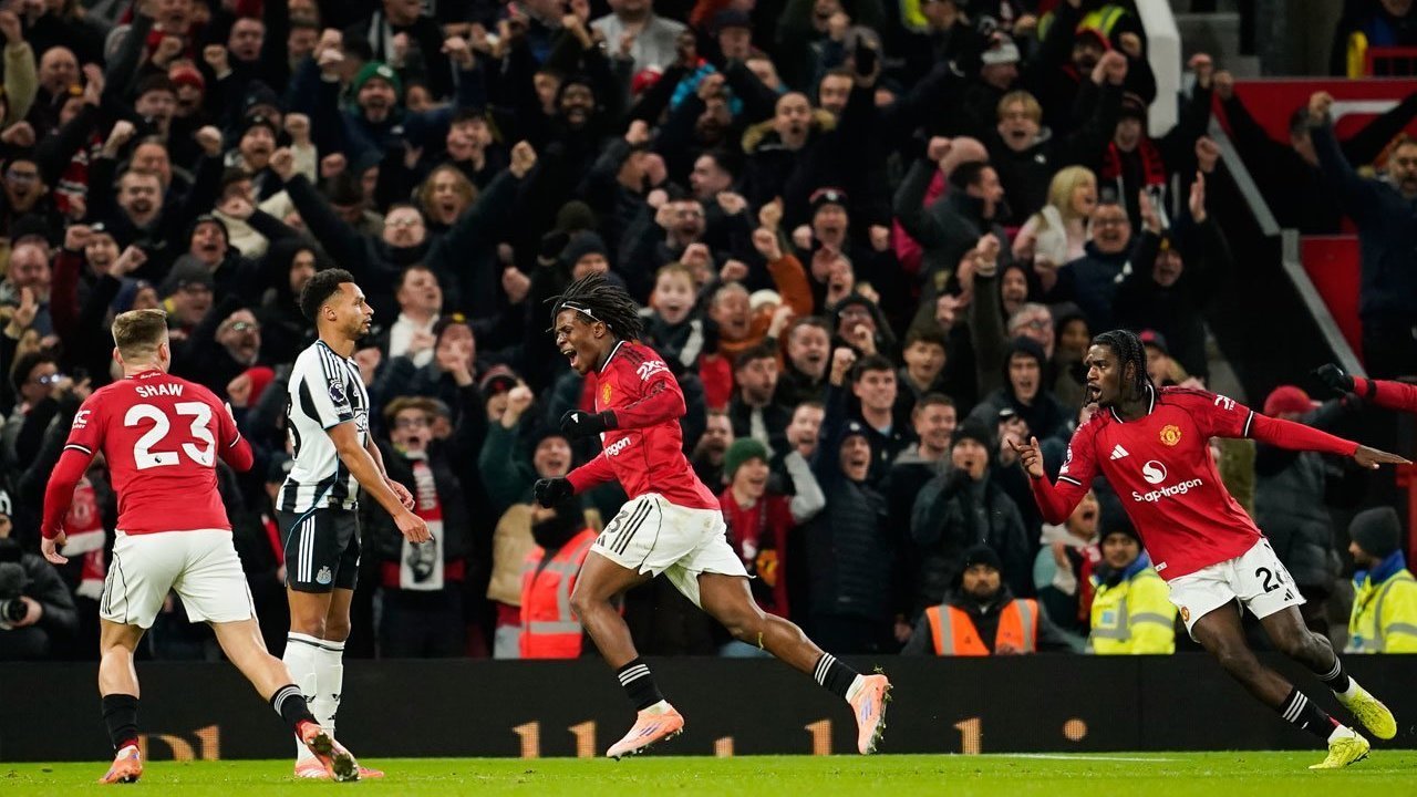 Gol Tunggal Dorgu Bawa Manchester United Tekuk Newcastle dan Naik ke Posisi Lima