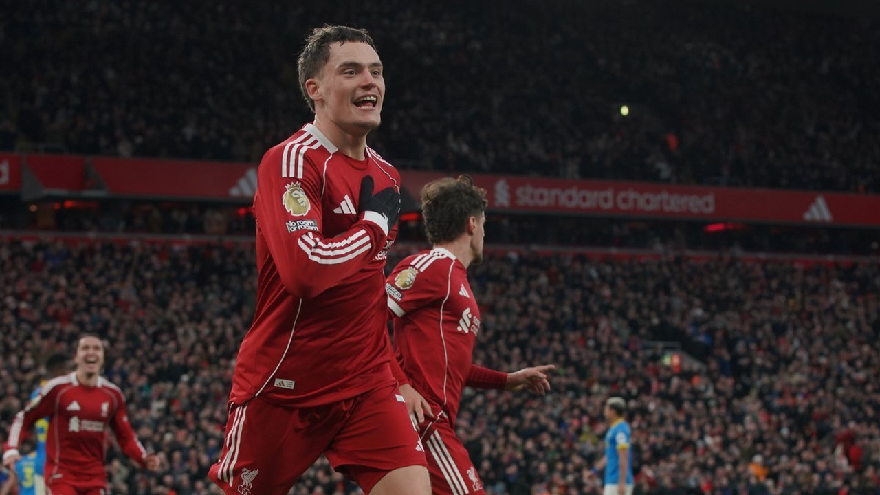 Liverpool Kalahkan Wolves 2-1, Florian Wirtz Cetak Gol Perdana di Anfield