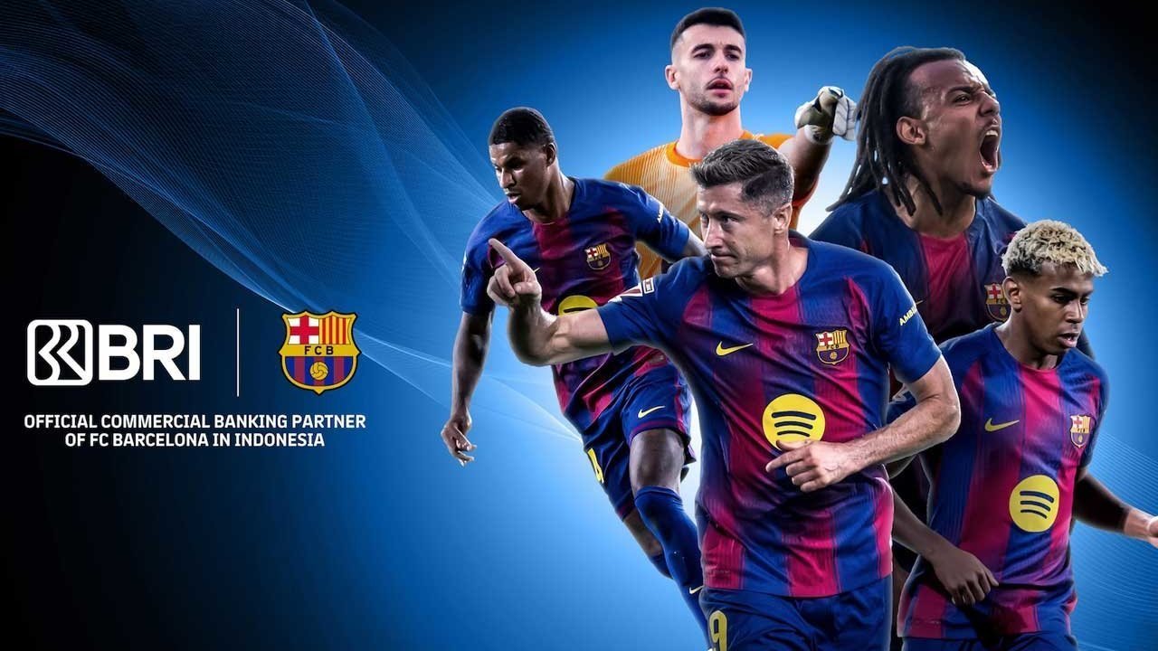 BRI Resmi Jadi Sponsor Barcelona hingga 2027, Hadirkan Kartu Co-Branded untuk Fans Indonesia