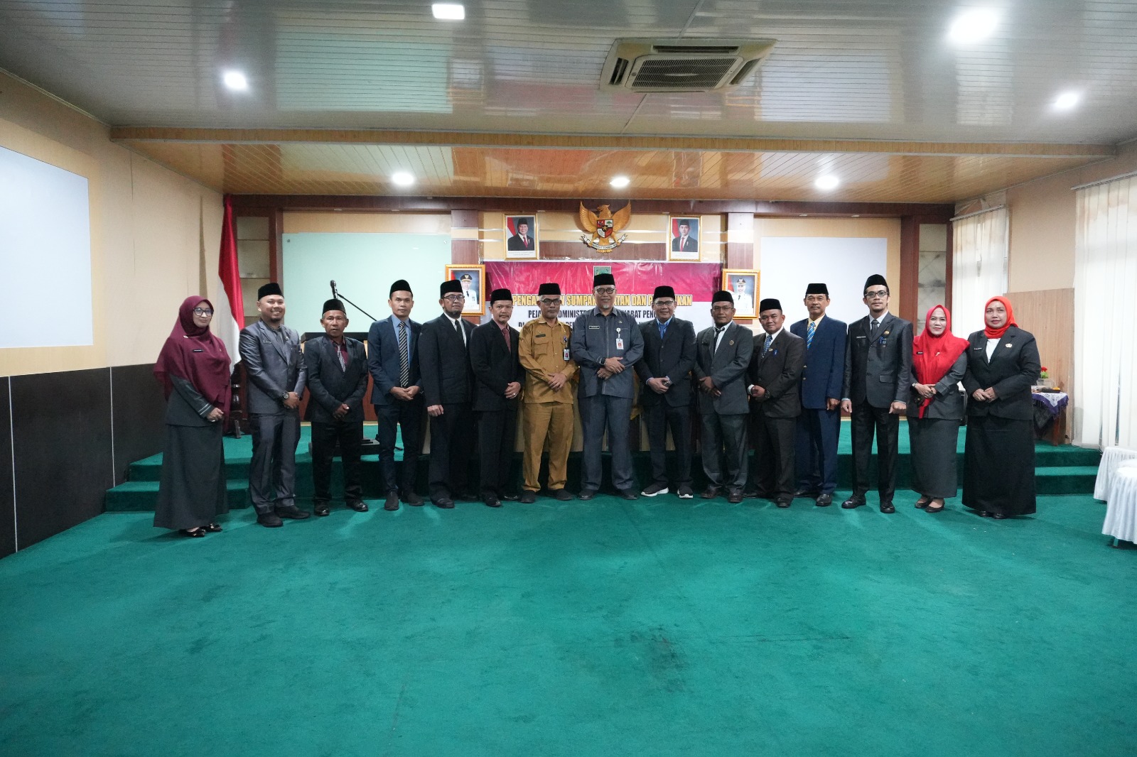 Sekda Inhil Lantik Pejabat Administrator dan Pengawas, Ini Daftarnya
