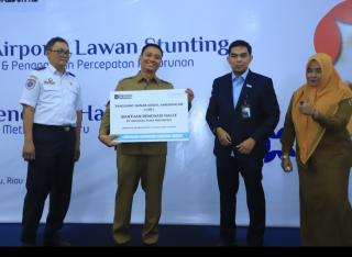 PT Angkasa Pura II Renovasi Halte TMP, Pemko Pekanbaru Apresiasi Dukungan Kolaboratif