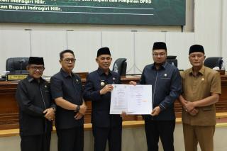 Bupati Inhil H. Herman Hadiri Paripurna ke-33 Bahas dan Sepakati KUA-PPAS 2026