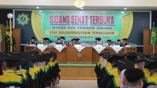 Bupati Inhil Hadiri Sidang Senat Terbuka Wisuda XXIX STAI Auliaurrasyidin