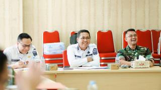 Wabup Rohil Pimpin Evaluasi Percepatan Pembangunan KD KMP Bersama Kodim 0321