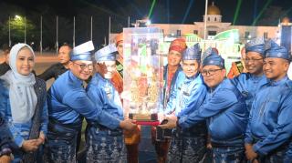 MTQ XX Kabupaten Rokan Hilir Resmi Dibuka, 616 Kafilah dari 18 Kecamatan Ramaikan Batu Enam
