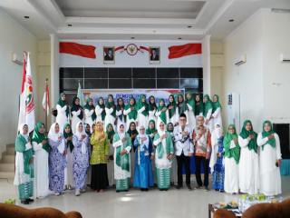 Wakil Bupati Kampar Hadiri Pengukuhan Pengurus Muslimat Al-Washhiyah Kabupaten Kampar 2025-2030