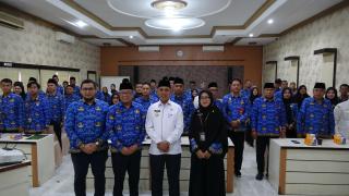 Bupati Inhil Herman Buka Kick Off Pengumpulan Data Statistik Sektoral dan Forum Satu Data 2025