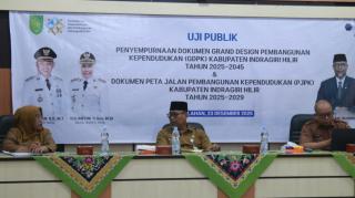 Bupati Inhil Resmi Buka Uji Publik Penyempurnaan Dokumen GDPK dan PJPK