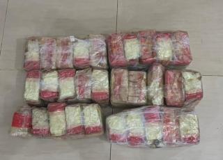 Polda Riau Gagalkan Penyelundupan 30 Kg Sabu di Gerbang Tol Bathin Solapan