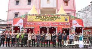 Kapolres Rohil Pimpin Langsung Giat Ops Lilin Lancang Kuning tahun 2025