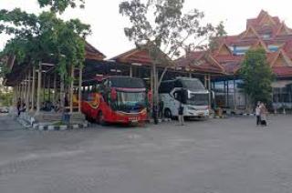 Penumpang Nataru di Terminal BRPS Pekanbaru Turun hingga 50 Persen