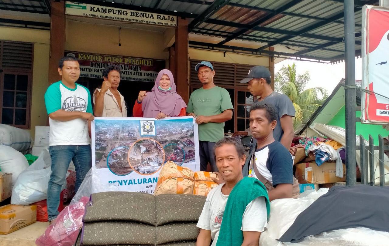 UIN Suska Riau Salurkan Bantuan Logistik ke Aceh Tamiang dan Sumatera Utara