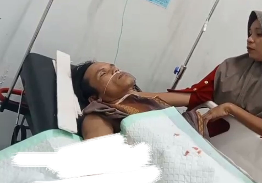 Warga Rohil Diserang Buaya di Sungai Rokan, Alami Luka Serius