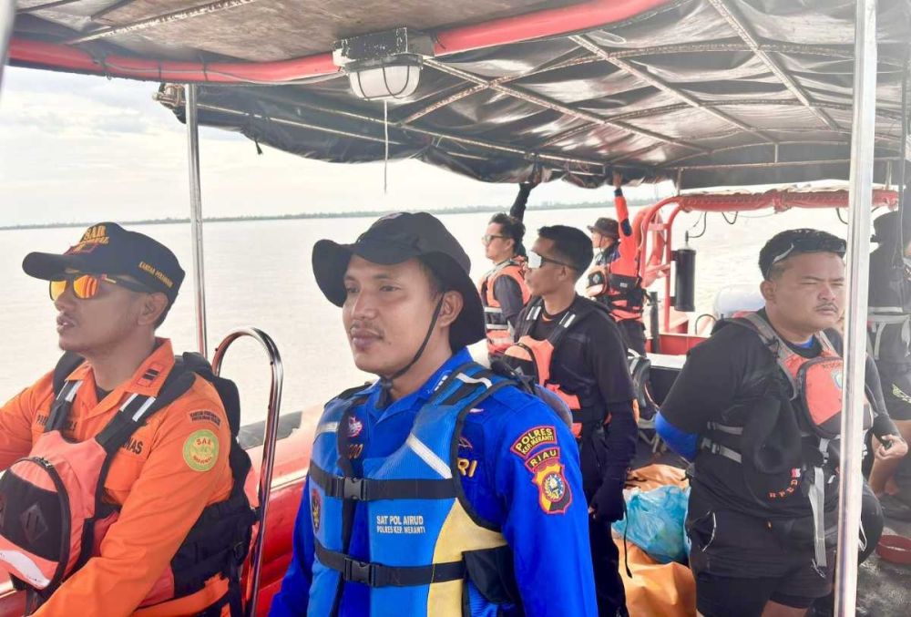 ABK KM Makmur Jaya 89 Hilang di Perairan Bengkalis, Tim SAR Gabungan Perluas Area Pencarian