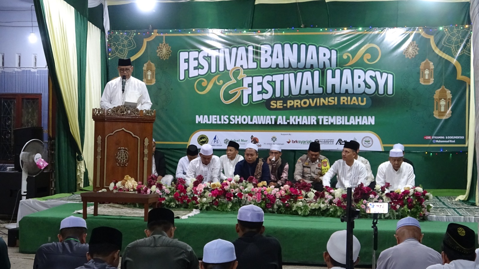 Festival Banjari dan Habsyi Se-Provinsi Riau Meriahkan Peringatan Isra Mi’raj di Indragiri Hilir